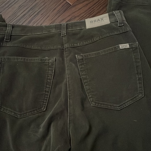 BRAX green/gray size 10S women’s dress pants love these great shape velvet dream - Picture 3 of 5